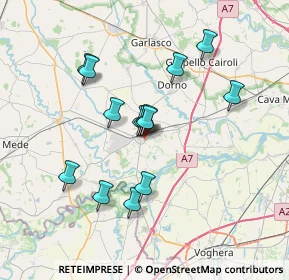 Mappa Via Antonio Gramsci, 27039 Sannazzaro de' Burgondi PV, Italia (6.12929)