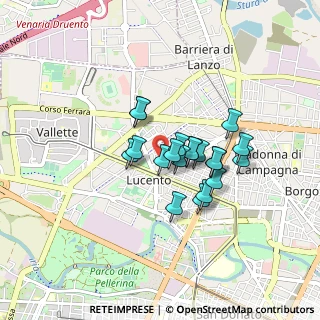Mappa Strada Antica della Venaria, 10151 Torino TO, Italia (0.6045)