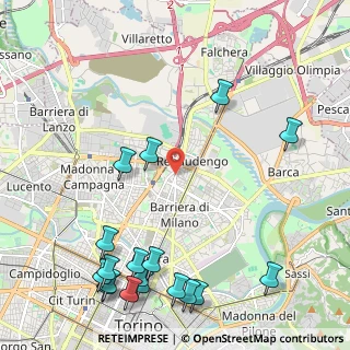 Mappa BLACK S.A.S, 10155 Torino TO, Italia (2.94833)
