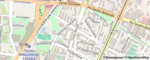 Mappa Turín