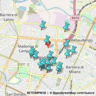 Mappa Via Costantino Nigra, 10147 Torino TO, Italia (0.922)