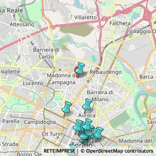 Mappa Via Costantino Nigra, 10147 Torino TO, Italia (3.12077)