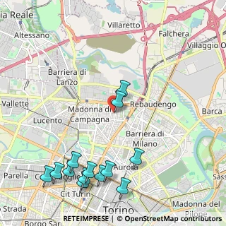 Mappa Via Costantino Nigra, 10147 Torino TO, Italia (2.67538)