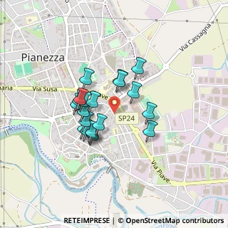 Mappa Via Piave, 10044 Pianezza TO, Italia (0.327)