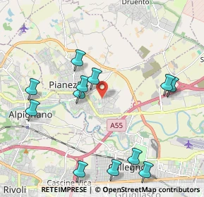 Mappa Via Asti, 10044 Pianezza TO, Italia (2.3025)