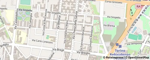 Mappa Torino