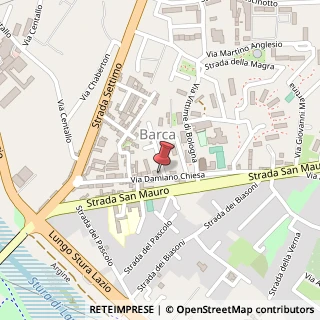 Mappa Via Chiesa Damiano, 33, 10156 Torino, Torino (Piemonte)