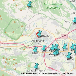 Mappa Carrefour Market, 10091 Alpignano TO, Italia (6.803)