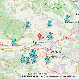 Mappa Carrefour Market, 10091 Alpignano TO, Italia (4.95091)