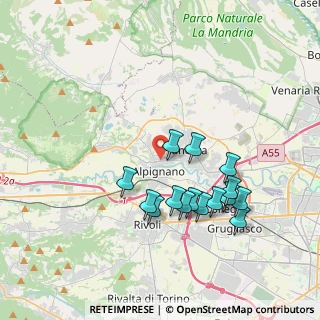 Mappa Carrefour Market, 10091 Alpignano TO, Italia (3.58533)