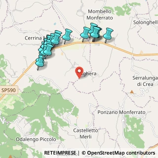 Mappa Unnamed Road, 15020 Mombello Monferrato AL, Italia (2.2495)
