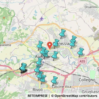 Mappa Via Cavour, 10091 Alpignano TO, Italia (2.2605)
