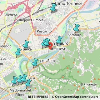 Mappa Via Trieste, 10099 San Mauro Torinese TO, Italia (2.64462)