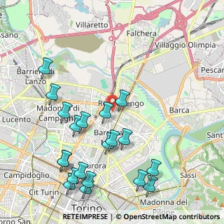 Mappa Via S. Germano, 10155 Torino TO, Italia (2.466)