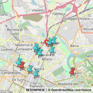 Mappa Via S. Germano, 10155 Torino TO, Italia (1.99273)