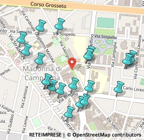 Mappa Piazza Ruggero Bonghi, 10147 Torino TO, Italia (0.2705)