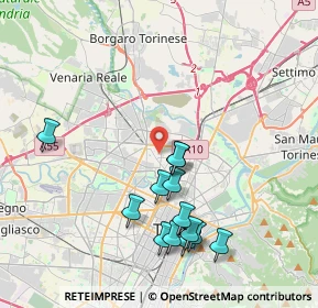 Mappa Piazza Ruggero Bonghi, 10147 Torino TO, Italia (4.05615)
