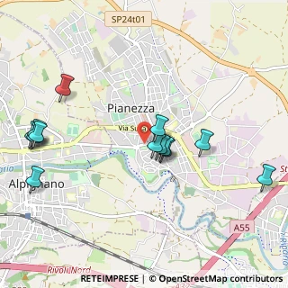 Mappa Via Fratelli Rosselli, 10044 Pianezza TO, Italia (1.1)