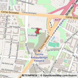 Mappa Via Brenta, 15, 10147 Torino, Torino (Piemonte)