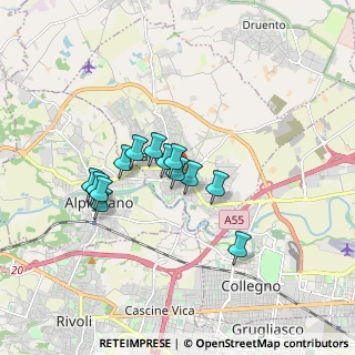 Mappa Piazza Oriana Fallaci, 10044 Pianezza TO, Italia (1.32923)
