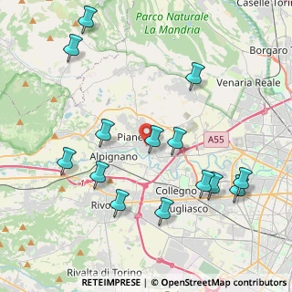 Mappa Piazza Oriana Fallaci, 10044 Pianezza TO, Italia (4.575)
