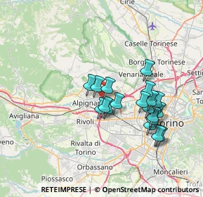 Mappa Piazza Oriana Fallaci, 10044 Pianezza TO, Italia (6.20895)