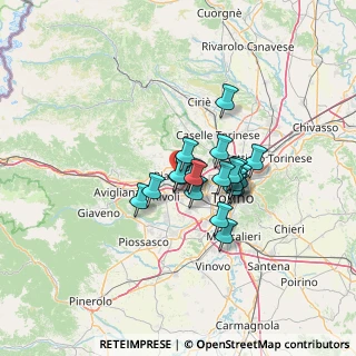Mappa Piazza Oriana Fallaci, 10044 Pianezza TO, Italia (9.069)