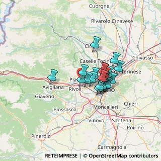 Mappa Piazza Oriana Fallaci, 10044 Pianezza TO, Italia (9.173)