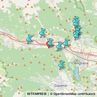 Mappa Via Barella, 10050 Chiusa di San Michele TO, Italia (3.96417)