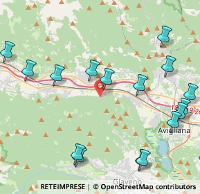 Mappa Via Barella, 10050 Chiusa di San Michele TO, Italia (6.098)
