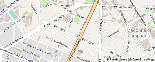 Mappa Turín