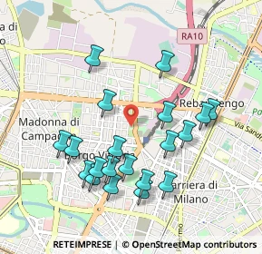 Mappa Via Fossata, 10147 Torino TO, Italia (0.951)