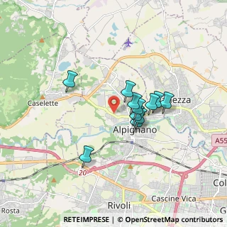Mappa Km. 16.200, 10091 Alpignano TO, Italia (1.28545)