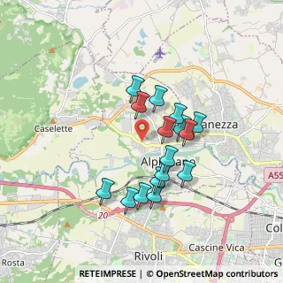 Mappa Km. 16.200, 10091 Alpignano TO, Italia (1.47313)