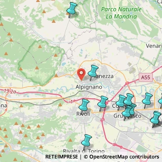 Mappa Km. 16.200, 10091 Alpignano TO, Italia (6.43571)