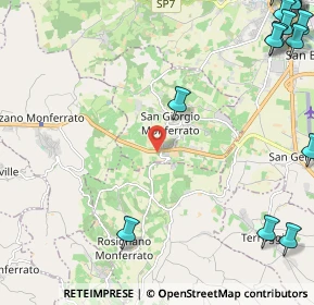 Mappa Via Aldo S. Lorenzo, 15020 Ozzano Monferrato AL, Italia (4.0785)