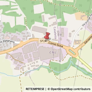 Mappa Corso Susa, 20, 10040 Caselette, Torino (Piemonte)