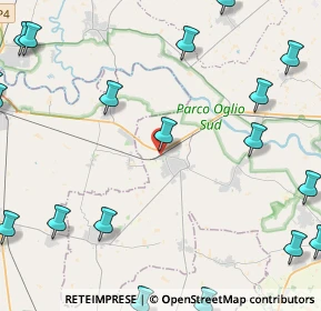 Mappa Via N. Caix, 46012 Bozzolo MN, Italia (6.8455)