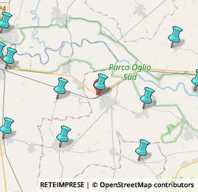 Mappa Via N. Caix, 46012 Bozzolo MN, Italia (6.01455)