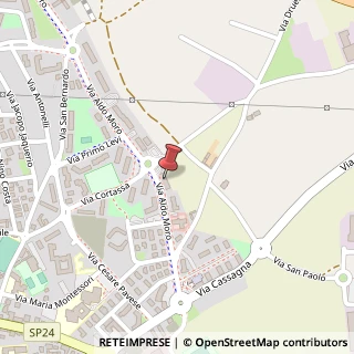 Mappa Via Aldo Moro, 8, 10044 Pianezza, Torino (Piemonte)