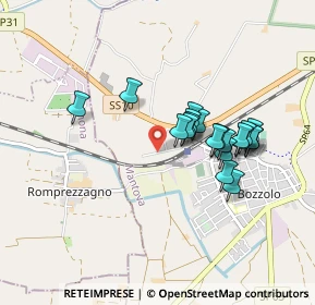 Mappa Viale Veneto, 46012 Bozzolo MN, Italia (0.746)