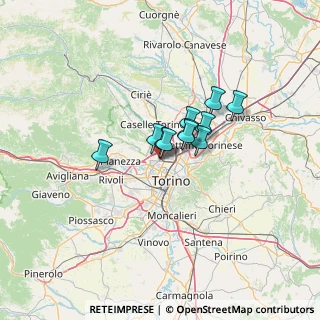 Mappa Via Tommaso Masaccio, 10151 Torino TO, Italia (7.47182)
