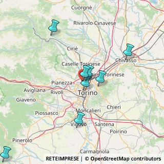 Mappa Via Tommaso Masaccio, 10151 Torino TO, Italia (25.69636)