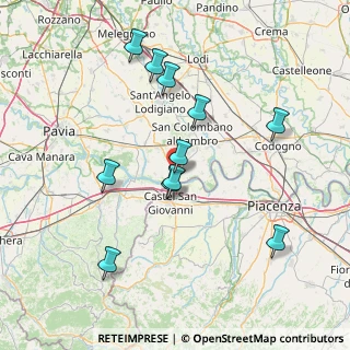 Mappa Via Case Basse, 27017 Pieve Porto Morone PV, Italia (14.87364)