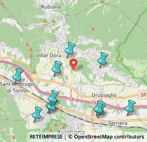 Mappa Via Circonvallazione, 10040 Almese TO, Italia (2.43)