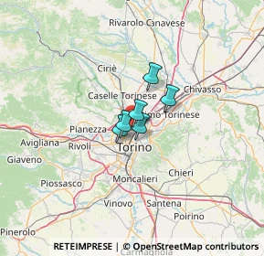 Mappa Via Giuseppe Vaninetti, 10148 Torino TO, Italia (40.96583)
