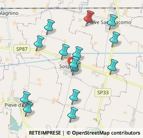 Mappa Via IV Novembre, 26048 Sospiro CR, Italia (2.01071)