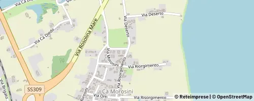 Mappa Rosolina