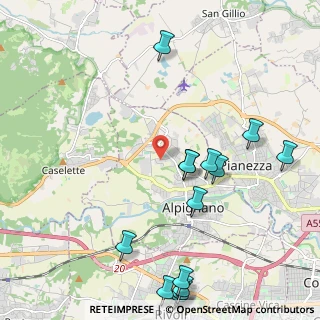 Mappa Via dei Ronchi, 10091 Alpignano TO, Italia (2.67214)