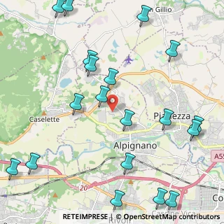 Mappa Via dei Ronchi, 10091 Alpignano TO, Italia (2.84737)